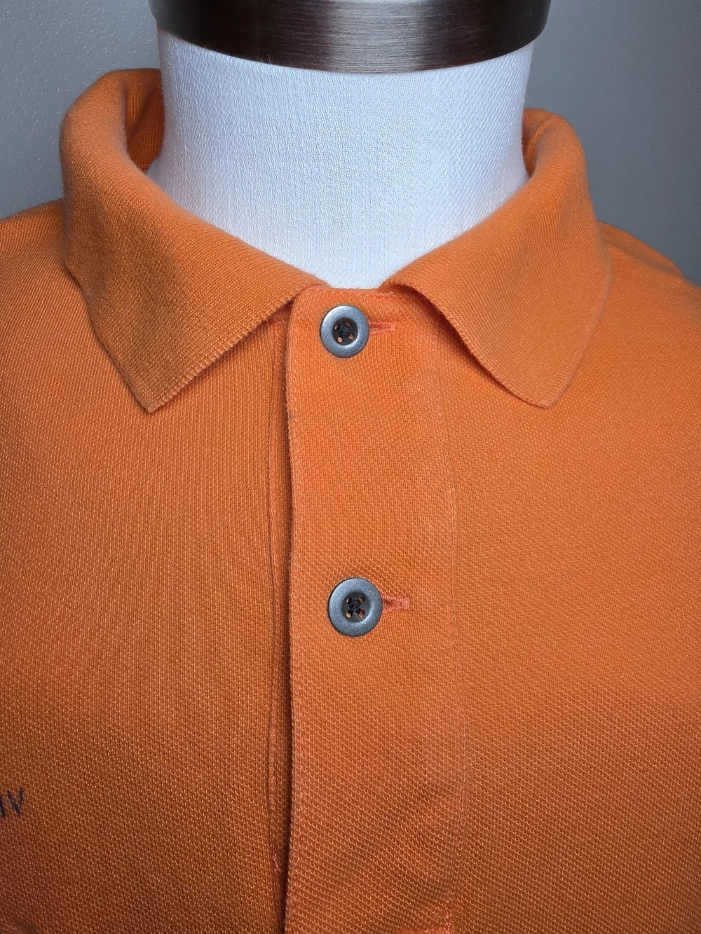 Polo by Ralph Lauren Orange Short-Sleeve Polo with Yacht Club Embroidery